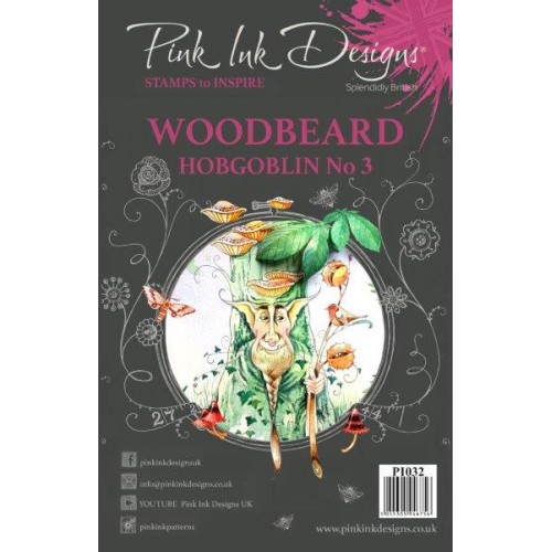 Woodbeard - Pink Ink Designs Clear Stamp Set PI032